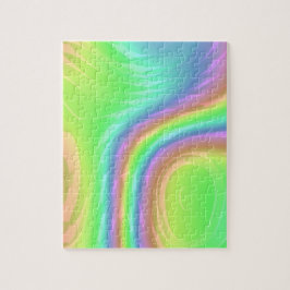 Rainbow Waterfall Puzzle