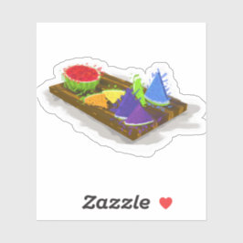 Rainbow Watermelon Aufkleber