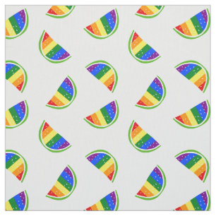 Rainbow Watermelon Stoff