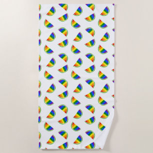Rainbow Watermelon Strandtuch