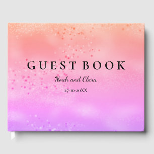 Rainbow Wedding Colorful Liebe Gästebuch