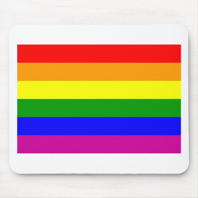 Rainbow Wedding Mousepad (Vorne)