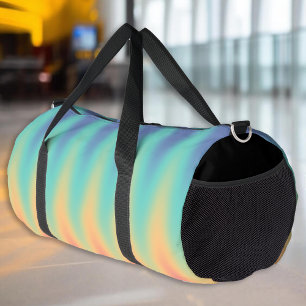 Rainbow-Wellen hippy-Psychedelic Duffle Bag