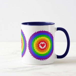 Rainbow Wheel-Tasse Tasse