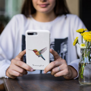 Rainbow Wings: Lebhafte Hummingbird Art, kundenspe Case-Mate iPhone Hülle