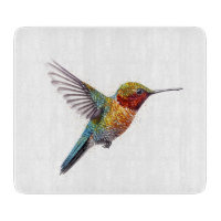 Rainbow Wings: Lebhafte Hummingbird Art