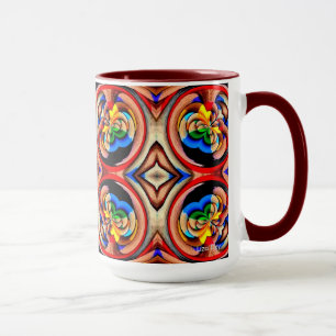 Rainbow-Wirbel Abstrakte Tasse