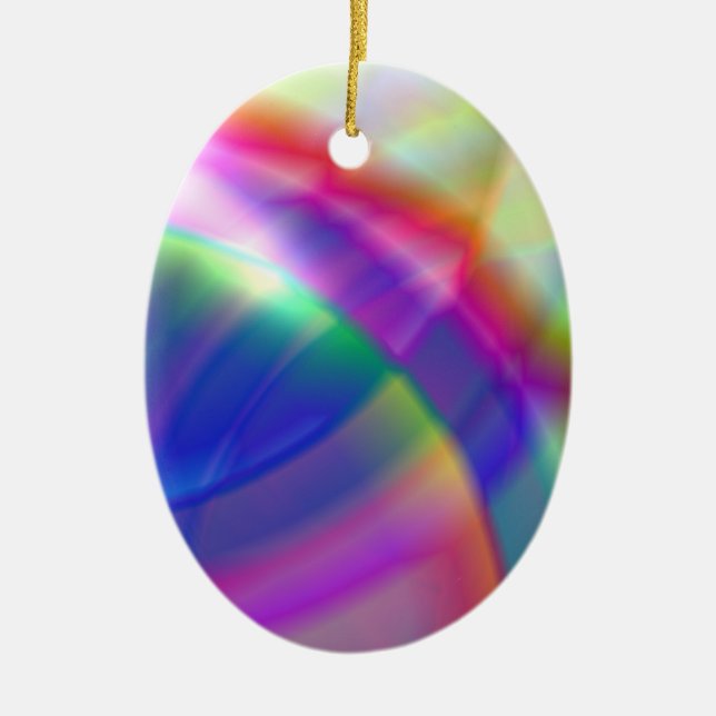 Rainbow Wirbel Ornament (Vorne)
