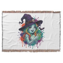 Rainbow Witch – Spooky & Colorful Magic