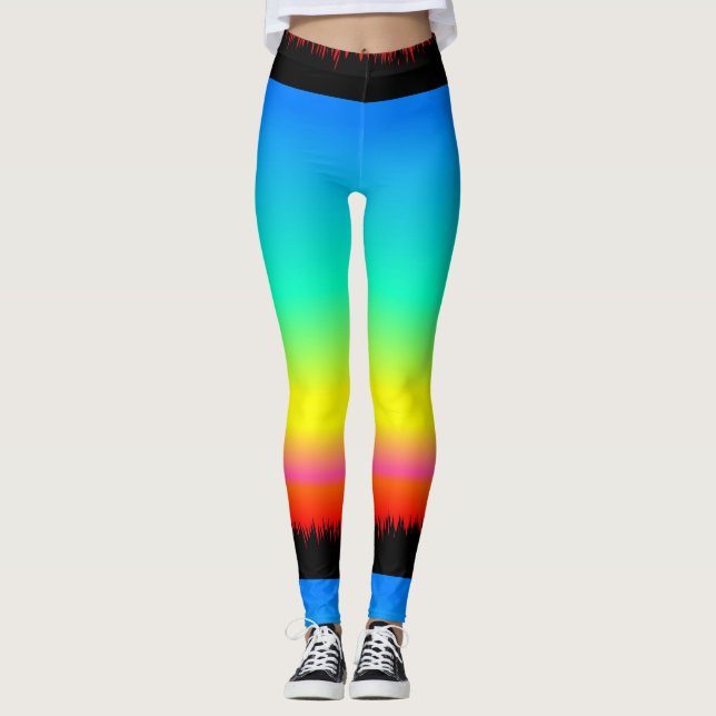 Rainbow Women's Leggings (Vorderseite)