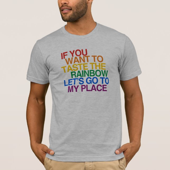 RAINBOW WORDS T-Shirt (Vorderseite)