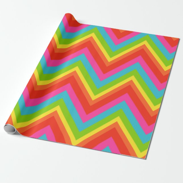 Rainbow Wrapping Paper Geschenkpapier (Ungerollt)