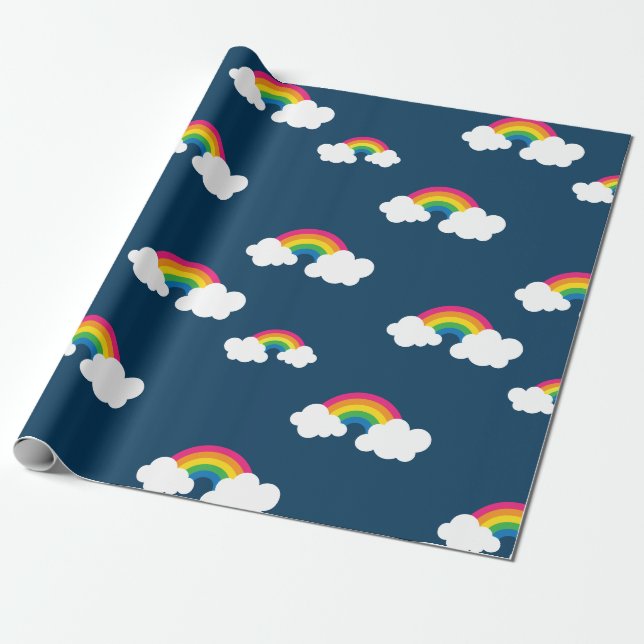 Rainbow Wrapping Paper Geschenkpapier (Ungerollt)