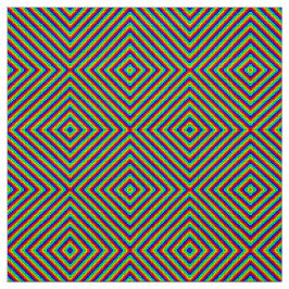 Rainbow X - Polyester Poplin Fabric Stoff