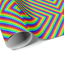 Rainbow X - Wrapping Paper