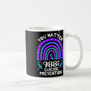 Rainbow You Problem 988 Suizidprävention Awarene Kaffeetasse
