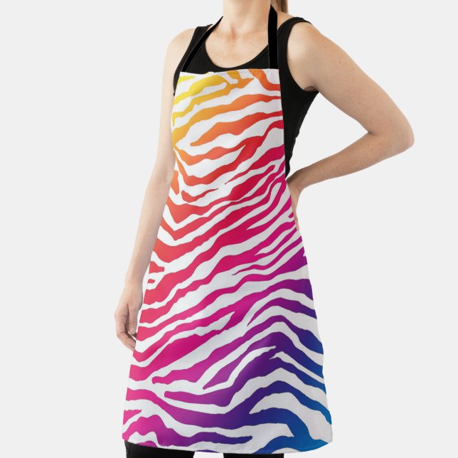 Rainbow Zebra Schürze (InSitu)