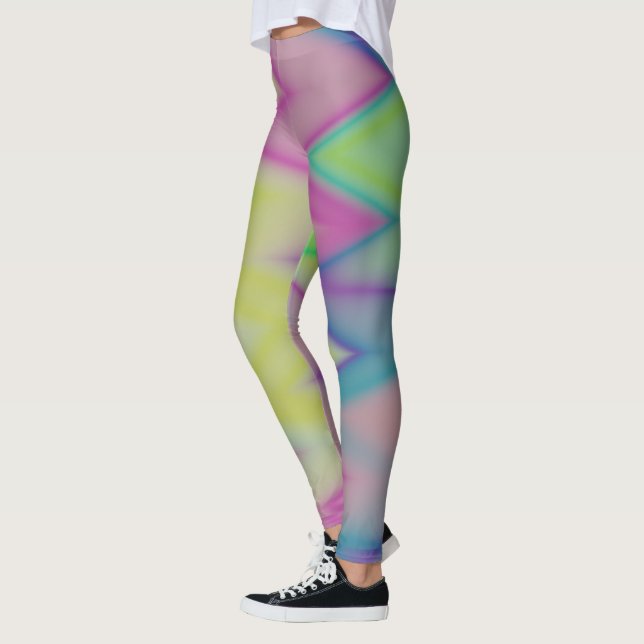 Rainbow Zigzags Leggings (Links)
