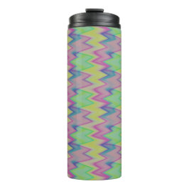 Rainbow Zigzags Thermosbecher