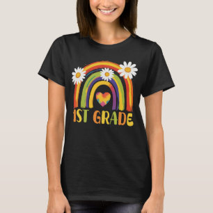 Rainbow Zurück zum Schullehrer T-Shirt