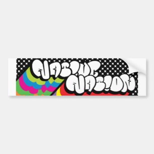 RainbowBomb Autoaufkleber