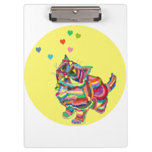 Rainbowcat Klemmbrett