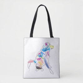 RainbowDog-Buchtasche