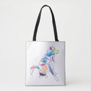RainbowDog-Buchtasche