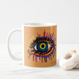 Rainboweye - orange tasse