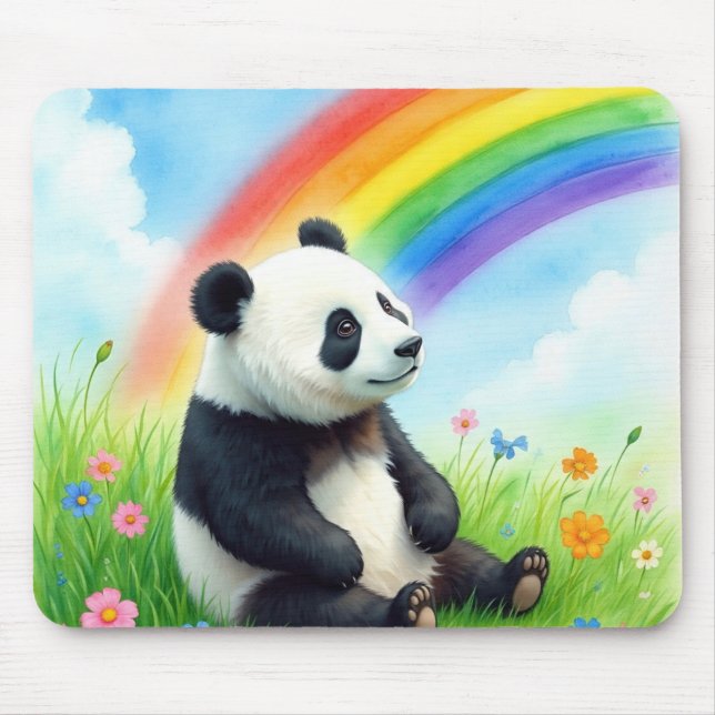 RainbowPandaBear Mousepad (Vorne)