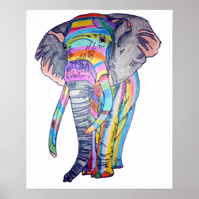 RAINBOWPHANT POSTER (Vorne)