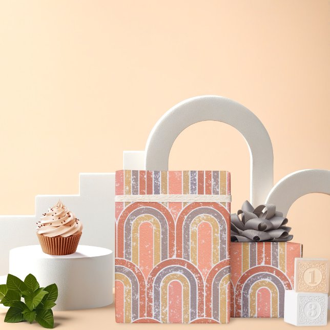 Rainbows aufgerollt geschenkpapier (Rainbow gift wrap)
