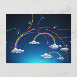 Rainbows Postkarte