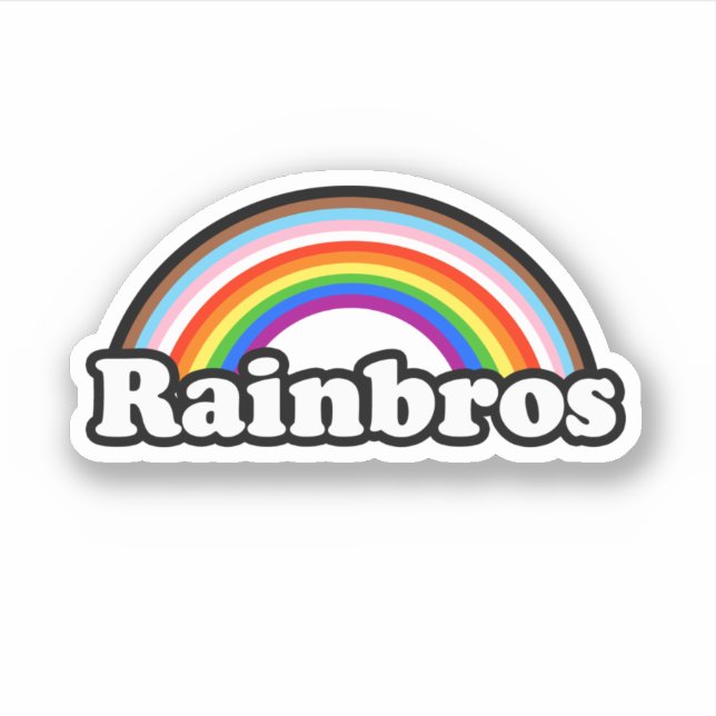 Rainbros Aufkleber (Vorderseite)