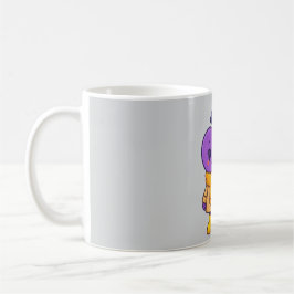 "Rainday Lila Heart - Niedlicher Cartoon Tasse