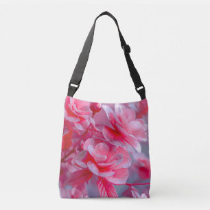 Raindrop Blush Pink Blossom Tragetaschen Mit Langen Trägern