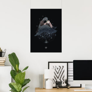 RAINDROP DUCK von Alexandra Dikaia Poster