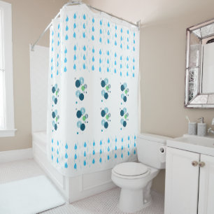 Raindrop Elegance Wasserblase Vorhang