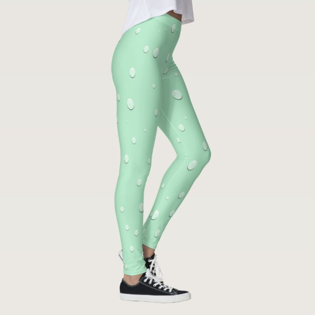 Raindrop Inspiriert Schöne Leggings für Stil (Rechts)