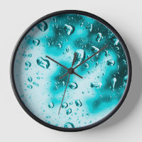 Raindrop-Uhr - Aquamarine Seite