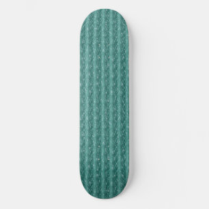 Raindrops auf grünem Metall Skateboard