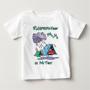 Raindrops-Camping Baby T-shirt