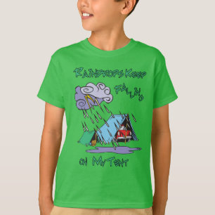 Raindrops-Camping T-Shirt