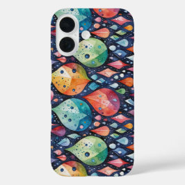 Raindrops fallen auf den Boden 4 - iPhone Case