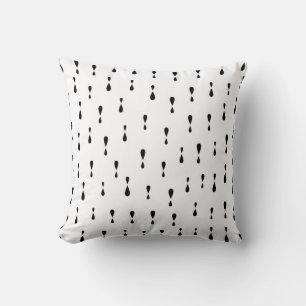 Raindrops Pattern Pillow Kissen