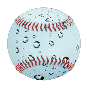 Raindrops Texture Baseball