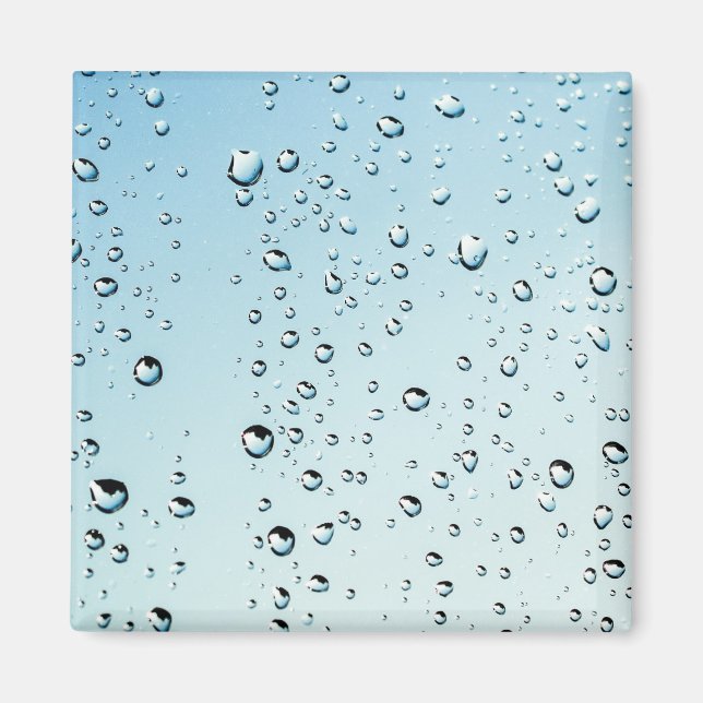 Raindrops Texture Magnet (Vorne)