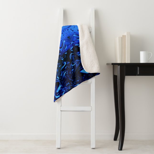 Raindrops von Shirley Taylor Sherpadecke (Beispiel)