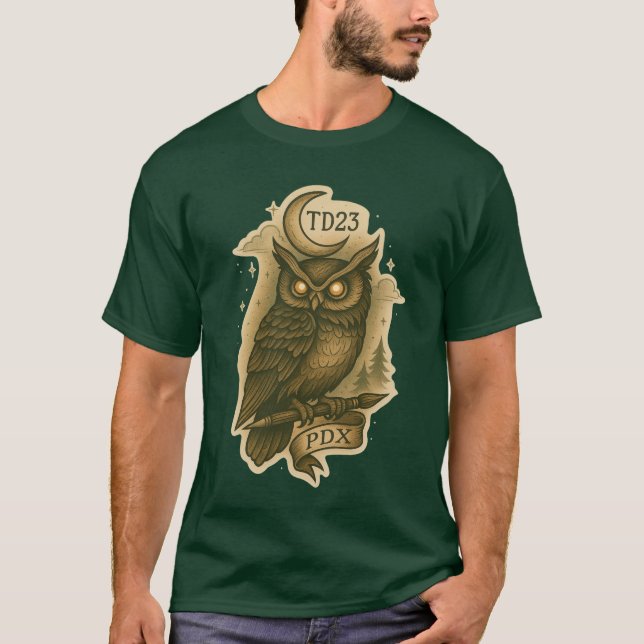 Rainer Owl T-Shirt (Vorderseite)