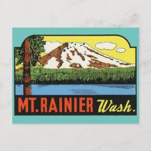 Rainer Washington Vintage Travel Postcard Postkarte